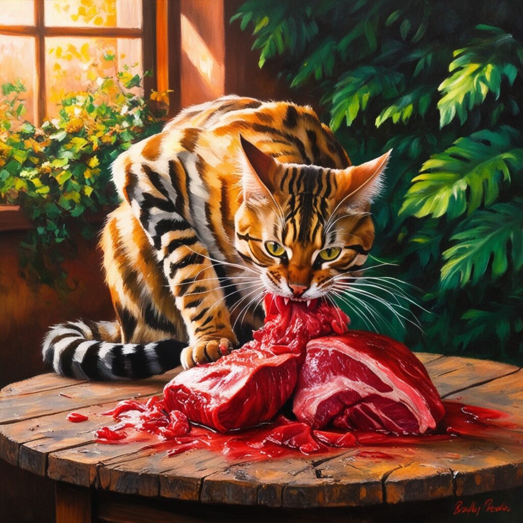 Feline raw feeding